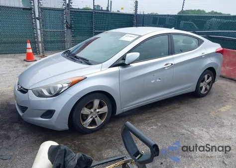 2013 Hyundai Elantra Gls из США, поврежденный, VIN 5NPDH4AE7DH297126